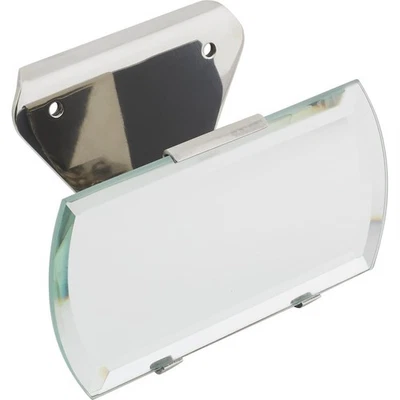 Speedway 1932 Ford Open Car Inside Rearview Mirror, Polished Stainless Steel - Image 1 of 4