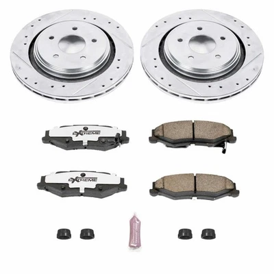 Power Stop Brake Kit For Cadillac XLR 2006 07 08 2009 Rear Z26 Street Warrior - Image 1 of 4
