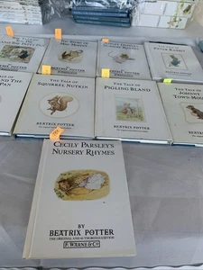 Beatrix Potter books 8 In Total Please See Photos V Good(Lot 11”B/R2) - Bild 1 von 11