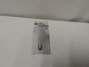 GE Tubular Clear T6.5 Bulb, E17 Intermediate Base, 40w, 380 Lumens, 120 Volts - Picture 1 of 1