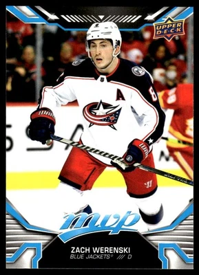 2022-23 Upper Deck MVP #146 Zach Werenski Columbus Blue Jackets Hockey Card - Image 1 of 2