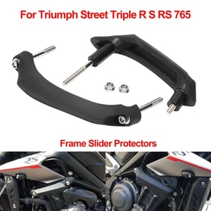 Frame Sliders Protectors Kit For Triumph Street Triple 765 RS Falling Protection - Picture 1 of 13