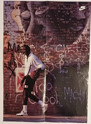 Póster Michael Jordan 1989 Wheaties 17 x 23.  #2 de 4 The Nike Graffiti Wall Foto 1 de 4
