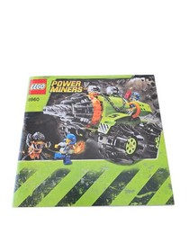 Lego Power Miners 8960 Instruction Manual Booklet Only