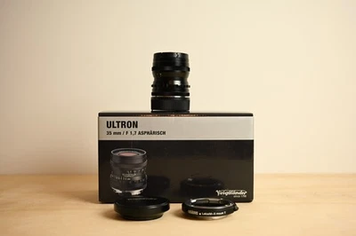 Voigtlander Ultron 35mm 1.7 Lens Leica Mount - FREE Shipping in the US - Image 1 of 4