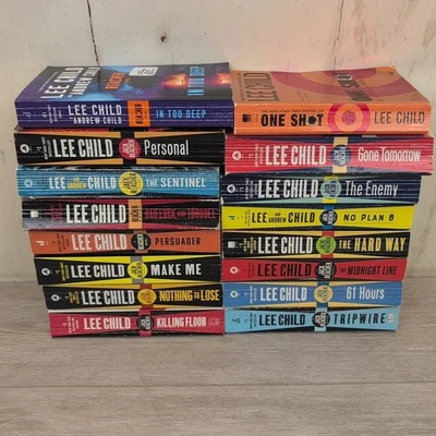 Lot Of 16 Jack Reacher By Lee Child Paperback Books  Foto 1 de 4