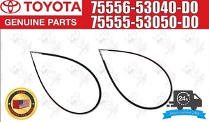 Lexus Genuine MOULDING, ROOF DRIP SIDE FINISH, CENTER LH 75556-53040-D0 OEM - Picture 1 of 14