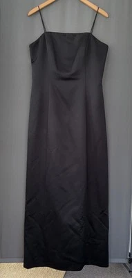 Alex Evenings Long Formal Satin Gown Dress Size 16 Vintage 90s Elegant Polished - Image 1 of 4