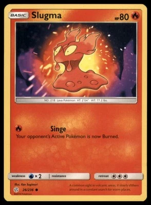 SM - Cosmic Eclipse #26/236 Slugma - Image 1 of 2