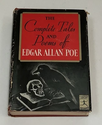 The Complete Tales & Poems Edgar Allan Poe stories VTG Modern Library HARDCOVER - Image 1 of 4
