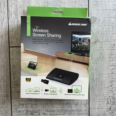 Kit inalámbrico para compartir pantalla y miracast IO Gear GWSSKIT NUEVO Foto 1 de 2