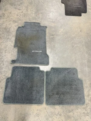 94-97 OEM USDM Honda Accord EX LX Juego de 3 alfombrillas alfombrillas gris claro azul Foto 1 de 4