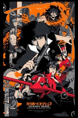 Cowboy Bebop movie poster by Vincent Aseo - limited edition screen print I Mondo - Image 1 of 2
