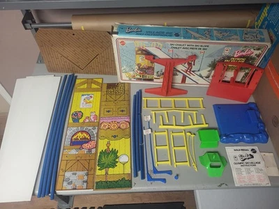 Barbie Olympic Ski Village Mattel vintage con caja Foto 1 de 4