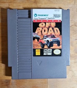 Sistema de entretenimiento Nintendo Super Off Road NES aut&eacute;ntico solo cartucho