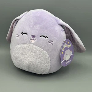 NWT SQUISHMALLOWS BUBBLES THE PURPLE EASTER BUNNY 8” - Picture 1 of 8