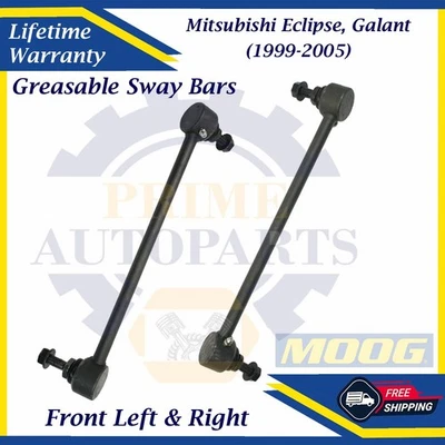 Barra estabilizadora delantera izquierda MOOG OEM para Mitsubishi Eclipse/Galant 1999-2005 9 años Warra. Foto 1 de 4