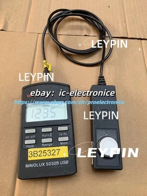 Medidor/ic de luz USB 1 pieza USADO Gossen MAVOLUX 5032B Foto 1 de 4