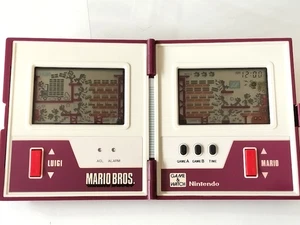 Nintendo MW-56 Mario Bros. POKKA Logo Rare Game and Watch Japan Tested Used - Picture 1 of 16