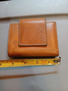 Cartera sin asas vintage de cuero marrón Levi’s para mujer aspecto envejecido Boho Country - Imagen 1 de 13