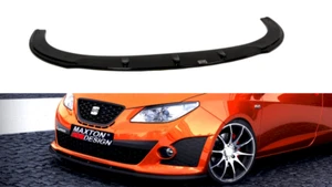 Difusor delantero difusor diseño Maxton brillo para SEAT Ibiza IV Cupra 6J pre-FL - Imagen 1 de 3