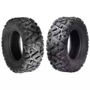 Set 2 UTV ATV Front Tyres Tires 25x8-12 25x8x12 25x8.00-12 25x8.00x12 6PR - Picture 1 of 9