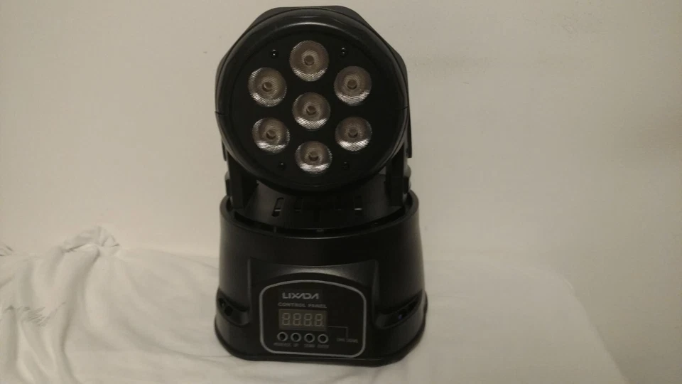  Lixada DJ Light Moving Head,RGBW Mini Stage Light Moving Head - Image 1 of 4