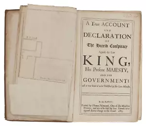 1685 Attentat König Karl II England Roggenhaus Grundstück Thomas Sprotte - Bild 1 von 3