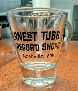 Vintage Ernest Tub Record Shop Nashville, Tennessee Shot Glass - Picture 1 of 1