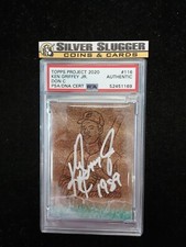 2020 Ken Griffey Jr. Topps Project 2020 Auto 1/1 OneOfOne PSA Authentic by Don C