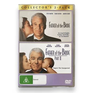 Padre de la novia 1 y 2 - Juego de DVD (1991) Steve Martin Diane Keaton Comedia R4 - Imagen 1 de 5