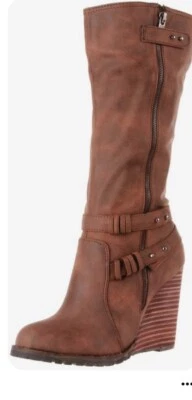 Botas de cuña muy volátiles nuevas sin etiquetas Foto 1 de 4