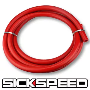 2 METERS RED SILICONE HOSE FOR HIGH TEMP VACUUM ENGINE BAY DRESS UP 12MM G - Picture 1 of 1