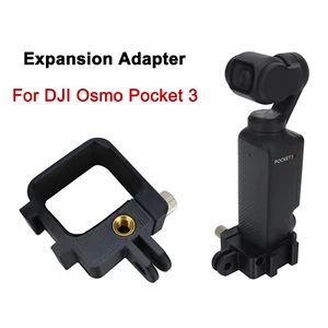 For DJI Osmo Pocket 3 Expansion Adapter Mount Base Cold Shoe Extended Frame ASUK - Picture 1 of 7