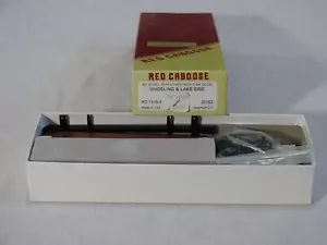 NIOB Red Caboose 40' Steel Sheathed Box Car Kit RC-7016-6, Wheeling & Lake Erie - Picture 1 of 5