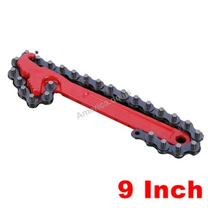 9 INCH Oil Fuel Filter Chain Wrench Pliers Adjustable Remover Tool - Picture 1 of 5