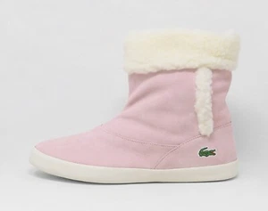 Lacoste Big Kids Trentham CWK Boot 7-24SPJ21062E5 - Pink/Off White - Picture 1 of 6