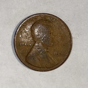 1920 P Lincoln Copper Wheat Cent Penny /Lot W65 - Picture 1 of 2