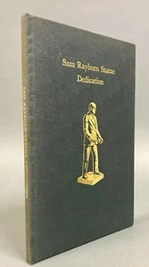[Texana]  First Edition  Sam Rayburn Statue Dedication  GPO  House Doc. 50  1965 - Imagen 1 de 6