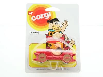 Corgi Toys 134 Barney's Buggy Rubble Flintstones 1:66 Moc Boxed 1702-26-54 - Image 1 of 4