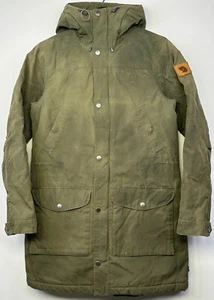 Fjällräven GREENLAND WINTER Parka Kapuze GRÜN Jacke Mantel Damen Größe XS S - Bild 1 von 12