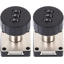 Metal Combination Locks for Cabinets, Boxes, Drawers (2-Pack)-RP