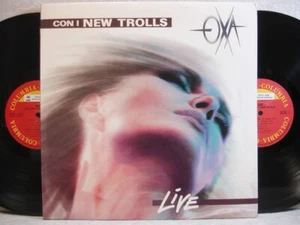 New Trolls Anna Oxa Live Edit Cover 1991 2LP NM Promo Italy Prog/Psych - Picture 1 of 5