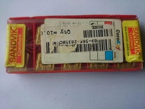 10 Sandvik Einsätze CNMG 12 04 12-KM 3015 ( CNMG120412 120412 CNMG433 Gusseisen - Bild 1 von 2
