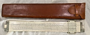 Antique K&E (Keuffel Esser) 4092-3 Slide Rule 1924 Leather Case - Picture 1 of 10