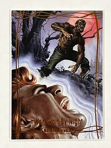 2016 Marvel Masterpieces Orange #04 #4 Werwolf 40/99 Single Tier 1😍😍😍😍VHTF - Bild 1 von 2