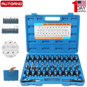 Terminal Removal Tool Kit 23Pc Universal Terminal Release Terminal Ejector Kit - Picture 1 of 22
