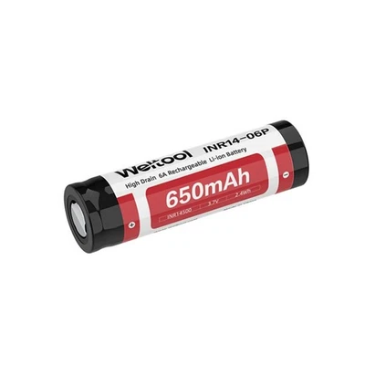 Weltool INR14-06P High drain 14500 Li-ion rechargeable battery - image 1 of 4
