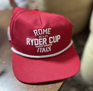 New Era 2023 Red USA Ryder Cup SnapBack Rope Hat - Picture 1 of 5