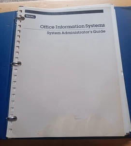 Wang Computers Office Information Systems Administrator's Guide 6th Edition 1984 - Picture 1 of 7